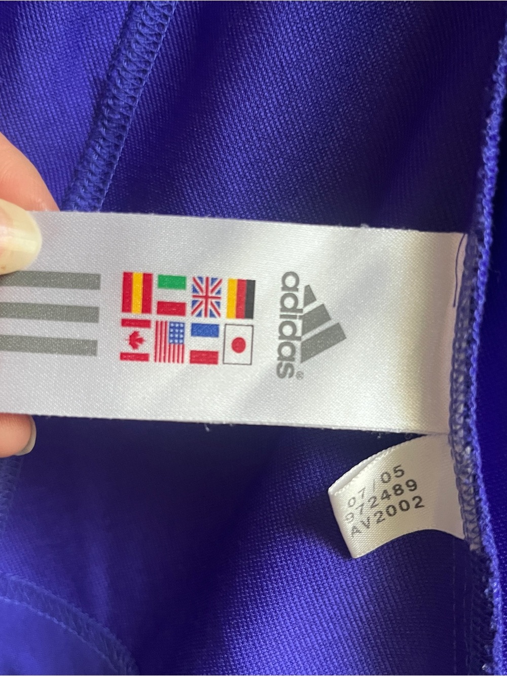 Adidas Women's Size M Purple Climalite Full-Zip Athletic Track Jacket - Picture 10 of 11